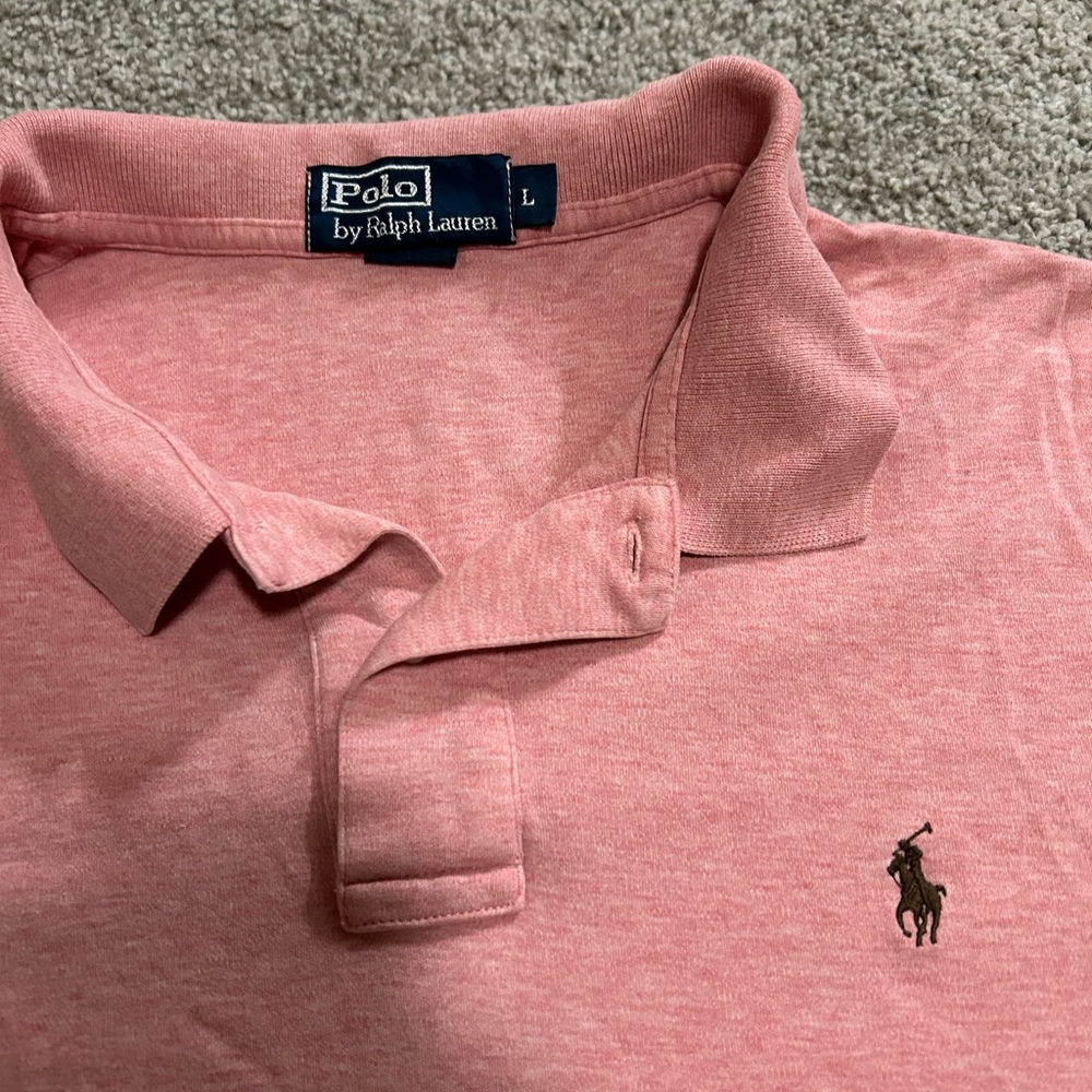 Polo Ralph Lauren Pink Polo Shirt